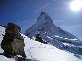 Afbrekende rots Matterhorn wordt 2 bergbeklimmers fataal