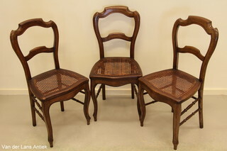 Biedermeier eetkamerstoel